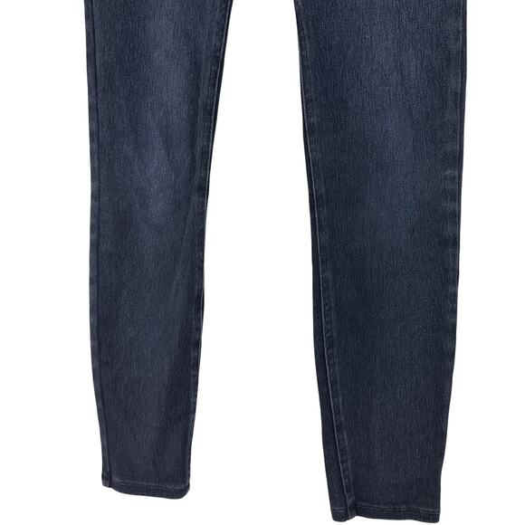 Spanx Blue Pull On Jeggings Jean Denim Leggings Size Small - Picture 5 of 7